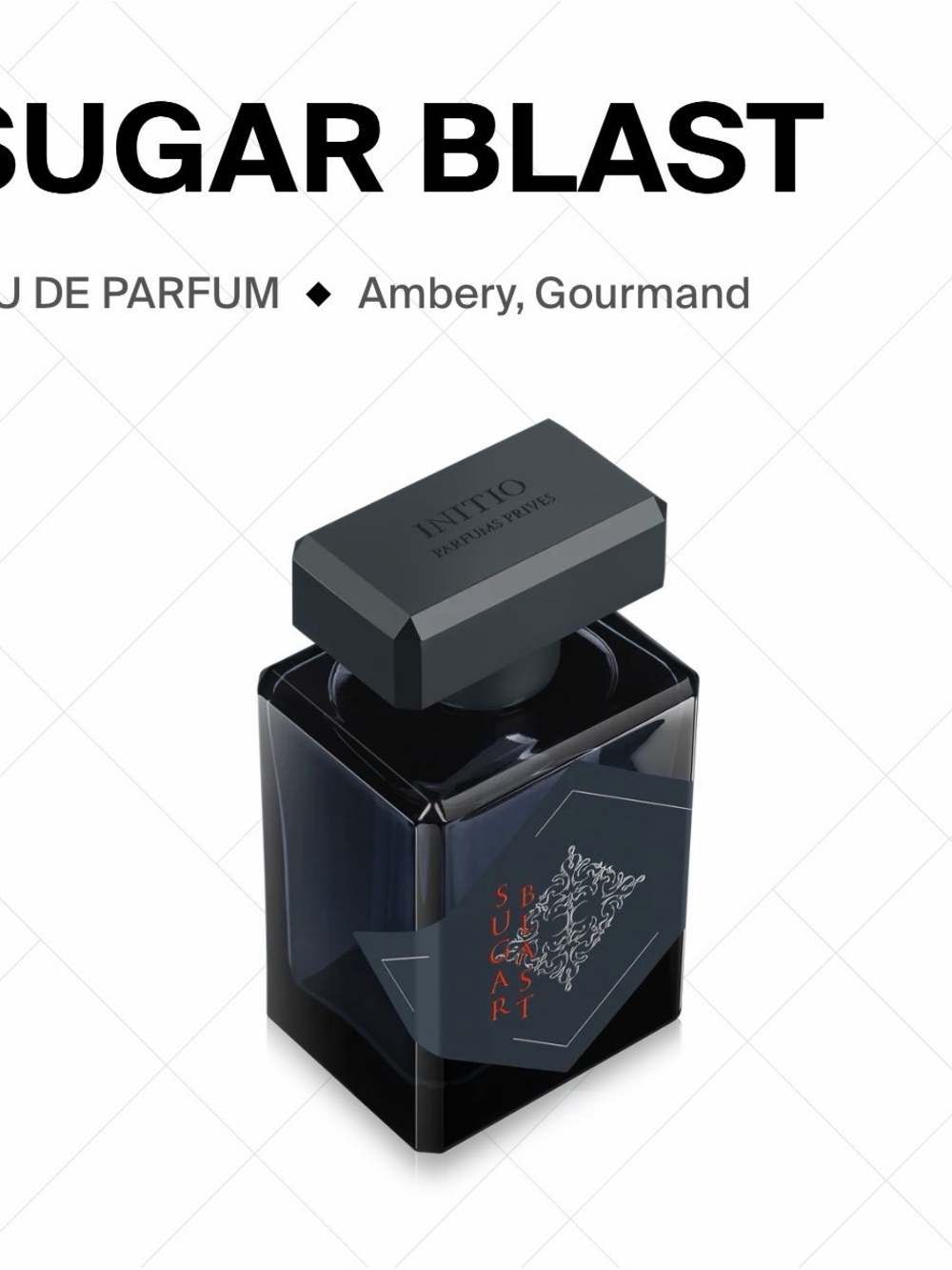 Initio Sugar Blast — Deep Blue Bottle